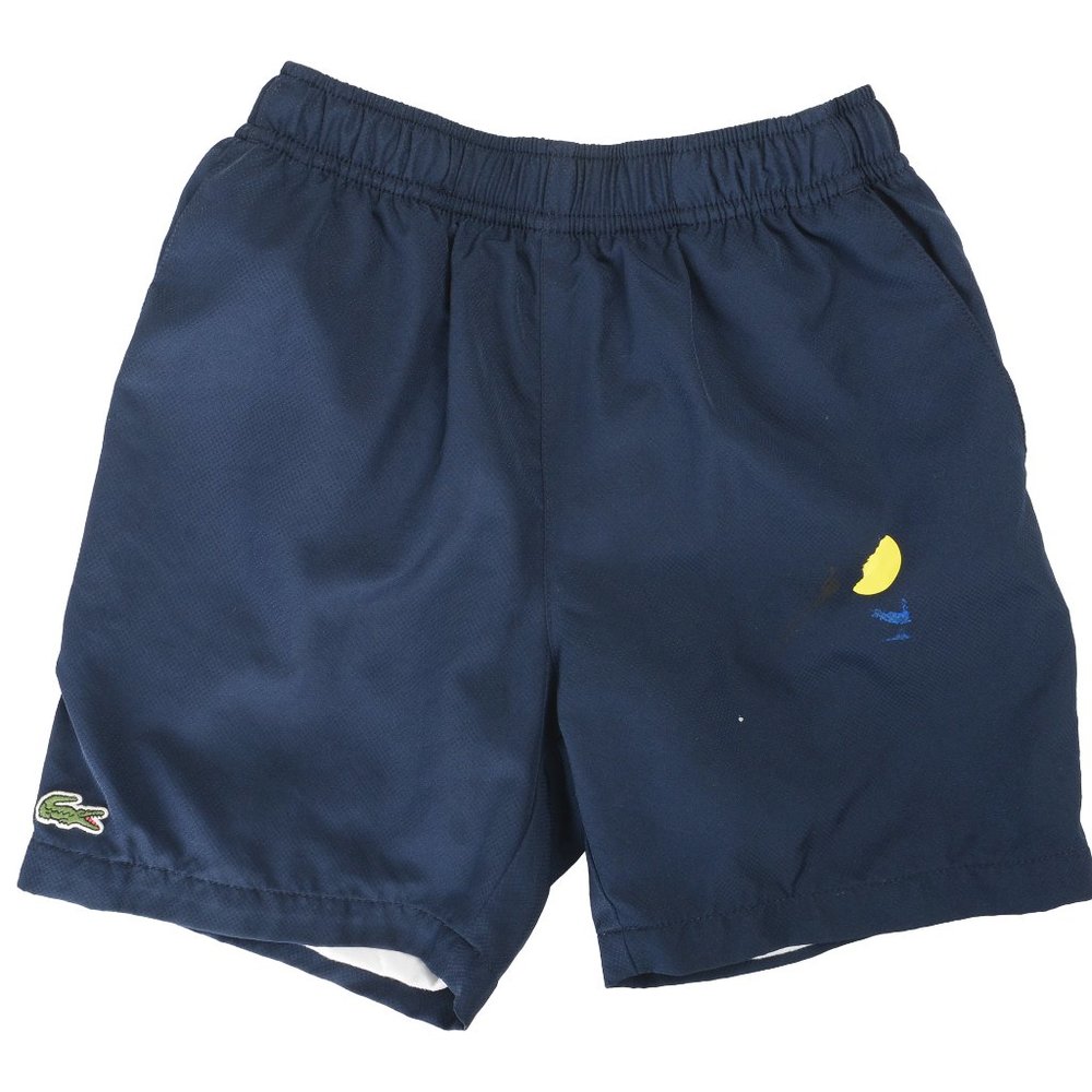 Lacoste Sports Blue Swimming Shorts sz 8 Years 128CM